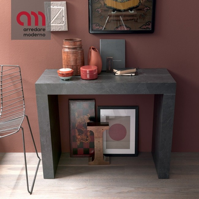 Square Altacom 	extendable console dining table