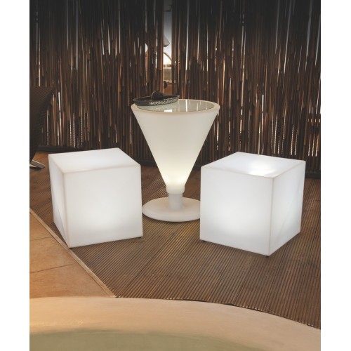 Diamante Modum Lamp Table Pouf