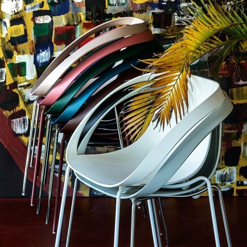 Impossible wood Moroso armchair