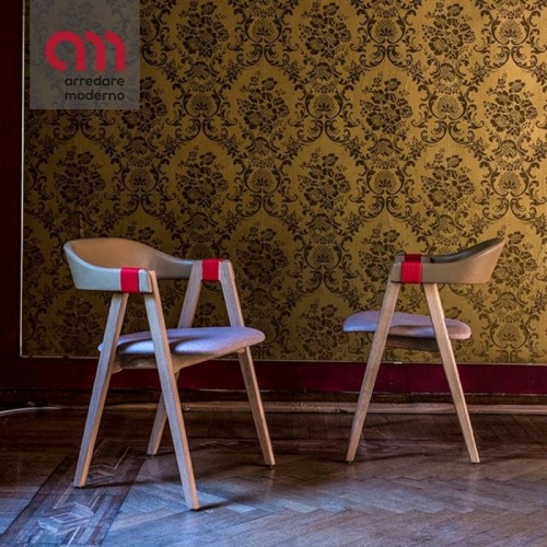 Mathilda Moroso Armchair in wood