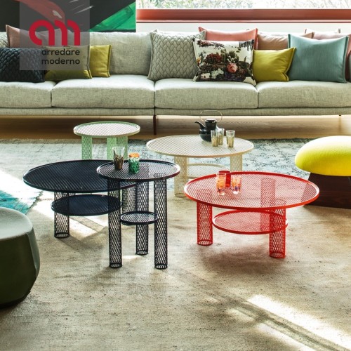 Net Moroso Round coffee table