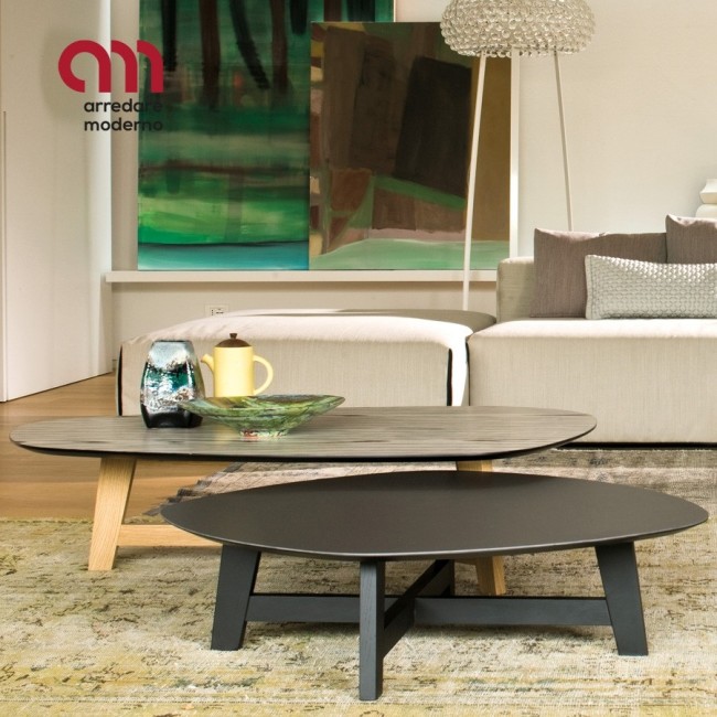 Phoenix Moroso Coffee table with wooden base