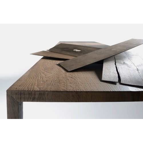 Tense Material Intarsia MDF Italia table