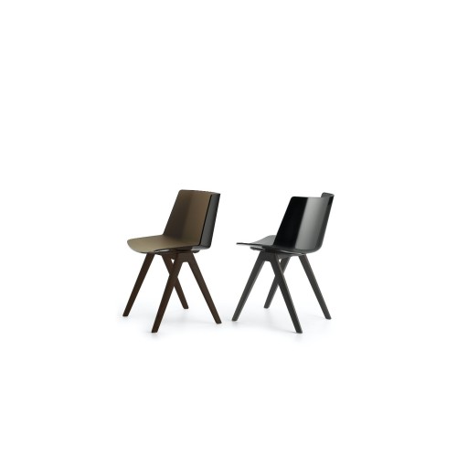 Aiku MDF Italia 4 Wooden Legs Chair