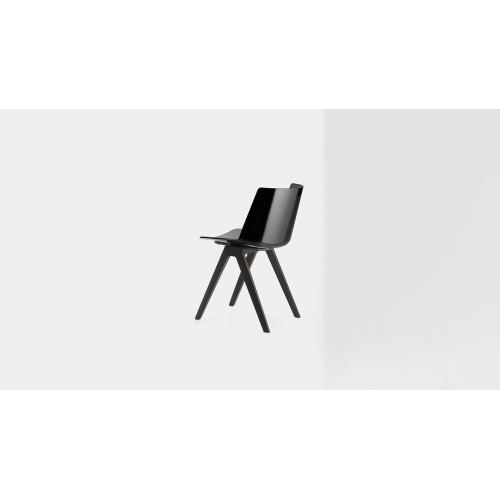 Aiku MDF Italia 4 Wooden Legs Chair