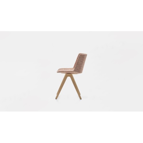 Aiku Soft MDF Italia 4 Wooden Legs Chair