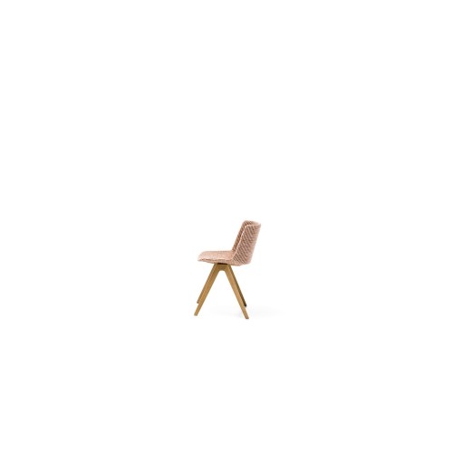 Aiku Soft MDF Italia 4 Wooden Legs Chair