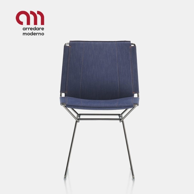 Neil Denim MDF Italia Chair