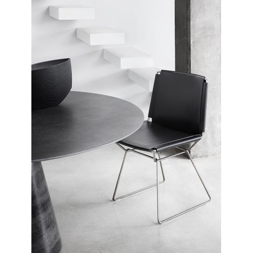 Neil Leather MDF Italia Chair