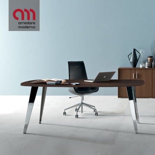 Pigreco Martex Desk with shaped top