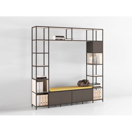 Biblos Grid Martex Bookcase