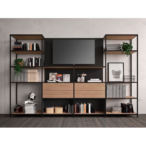 Biblos Grid Martex Bookcase