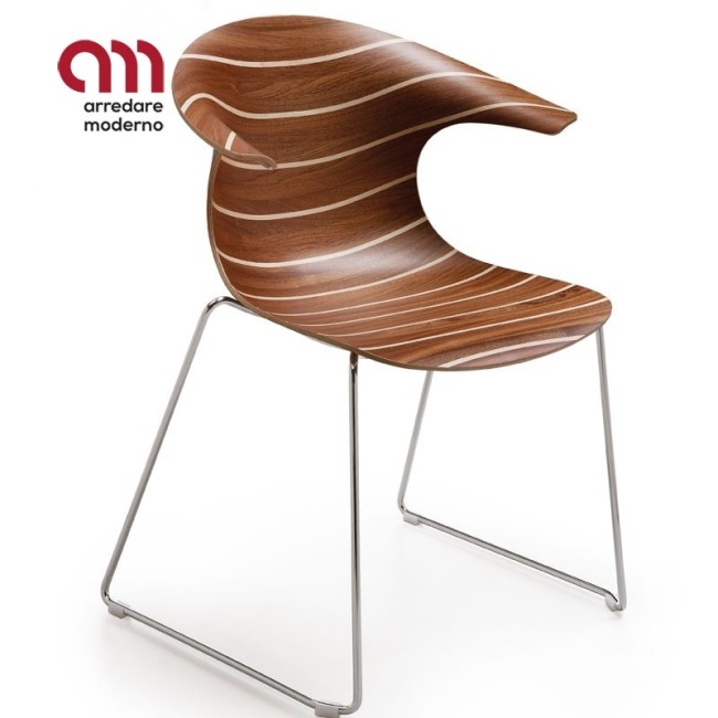 Loop 3D Vinterio Infiniti Design Chair chromed