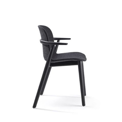 Relief wooden legs with arms Infiniti Design Chair