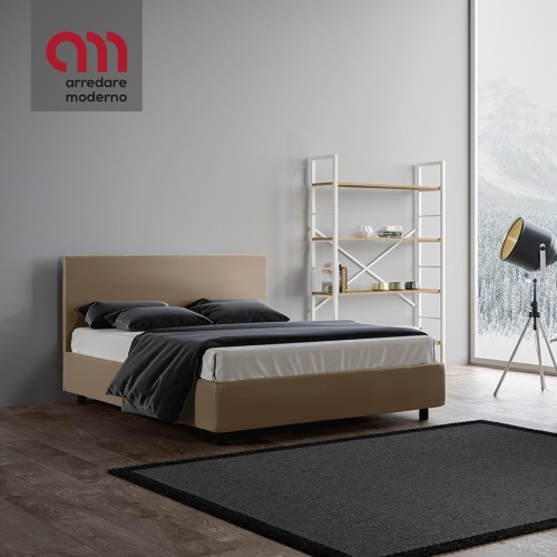 Ityhome Adele double bed with container - Arredare Moderno