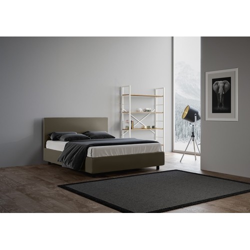 Ityhome Adele double bed with container - Arredare Moderno