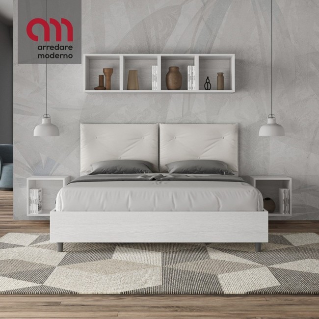 Ityhome Egos double bed Appia cushion - Arredare Moderno