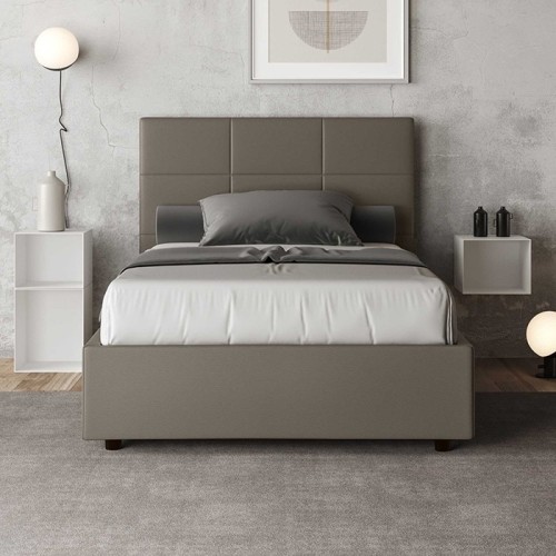 Queen size bed Ityhome Mika - Arredare Moderno