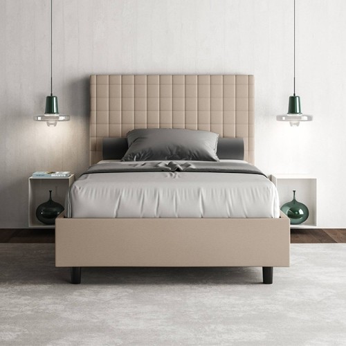 Queen size bed Ityhome Sunny - Arredare Moderno