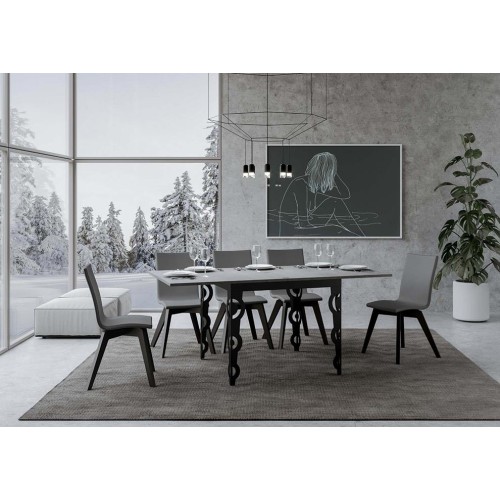 Karamay libra Itamoby table with anthracite frame