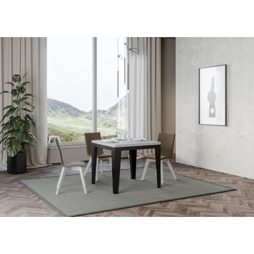 Flame libra Itamoby table with anthracite frame