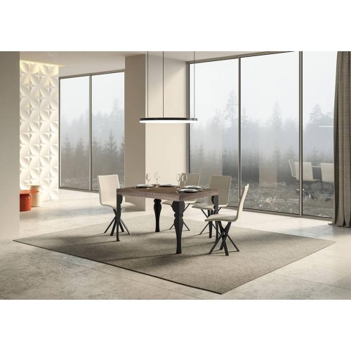 Paxon Itamoby extendable table with anthracite loom