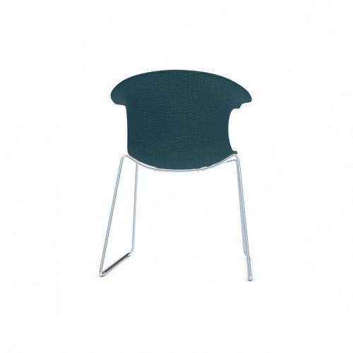 Loop Mono Infiniti Design sled upholstered chair