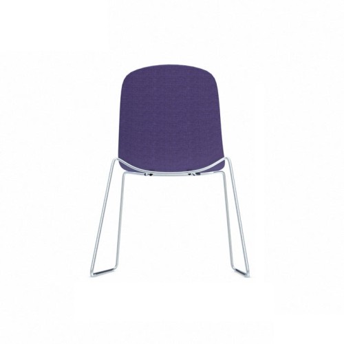 Pure Loop Mono Infiniti Design sled upholstered chair