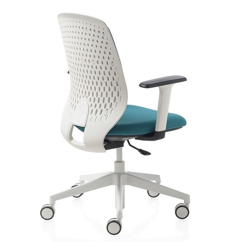 Key Smart Kastel ergonomic office padded chair with armrests