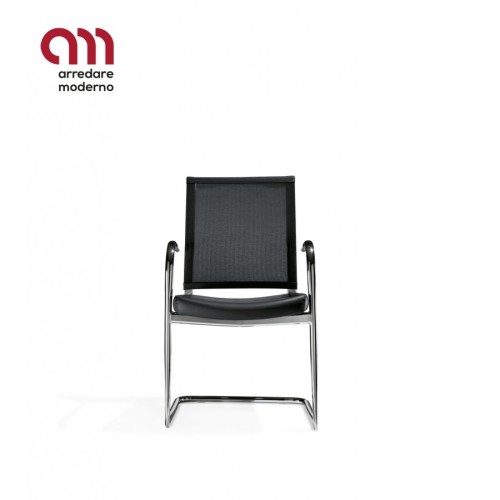 Kosmo Mesh Kastel office sled chair