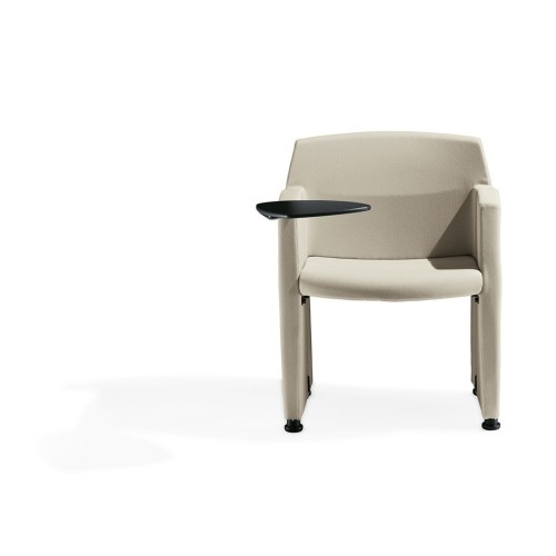 Klipp Kastel folding waiting room chair with writing tablet