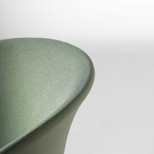 Kicca Plus Kastel chair with wooden legs