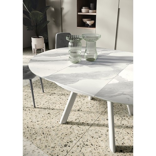 Brooklyn Ingenia Casa Bontempi Extendable Round Table