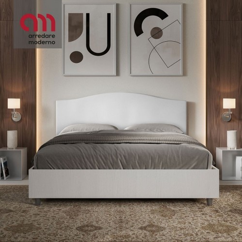 Ityhome Grace double bed with container - Arredare Moderno