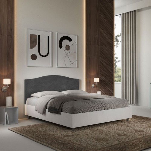 Ityhome Grace double bed with container - Arredare Moderno