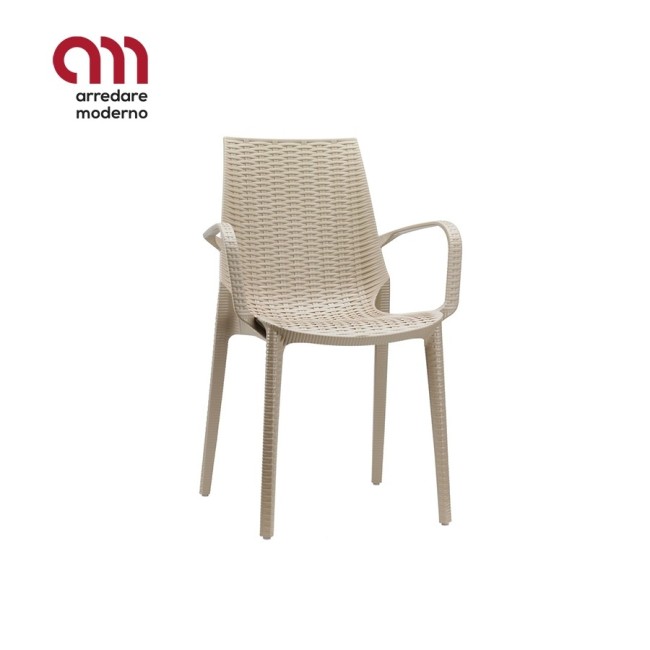 Lucrezia Scab Chair with armrests