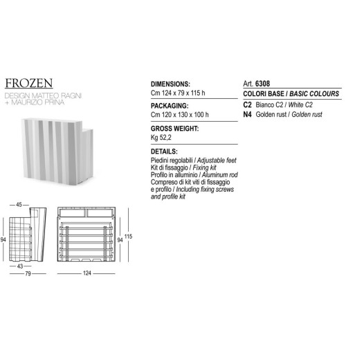 Frozen Plust Bar Counter