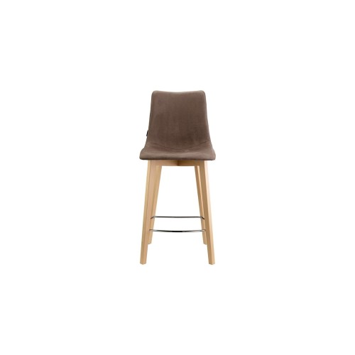 Natural Zebra Pop Scab Stool beech wood