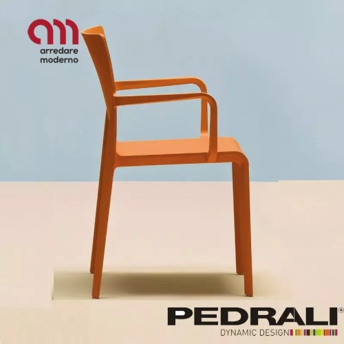 Volt Hb Pedrali Chair with armrests