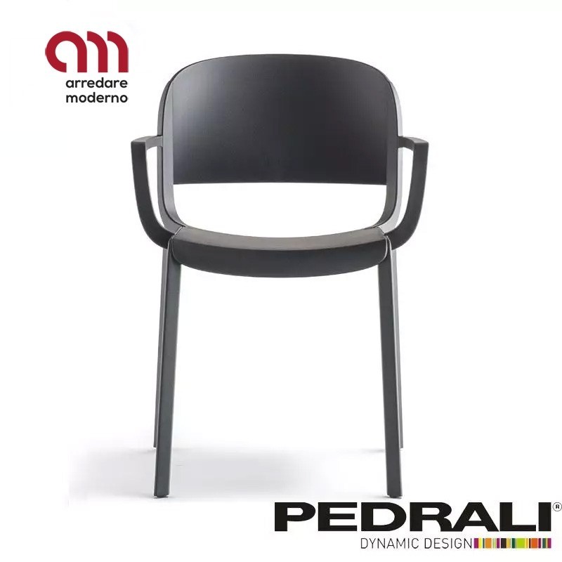 Dome Pedrali Chair with armrests