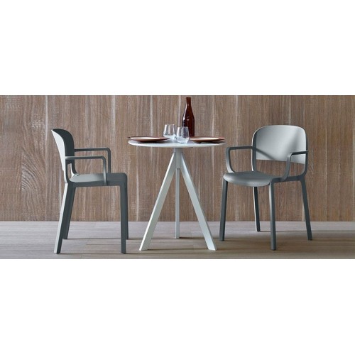 Dome Pedrali Chair with armrests