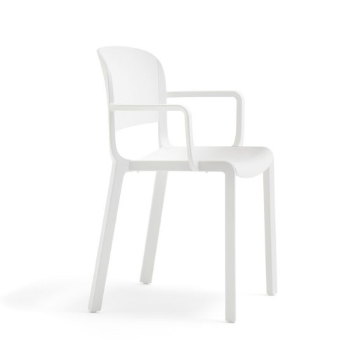 Dome Pedrali Chair with armrests