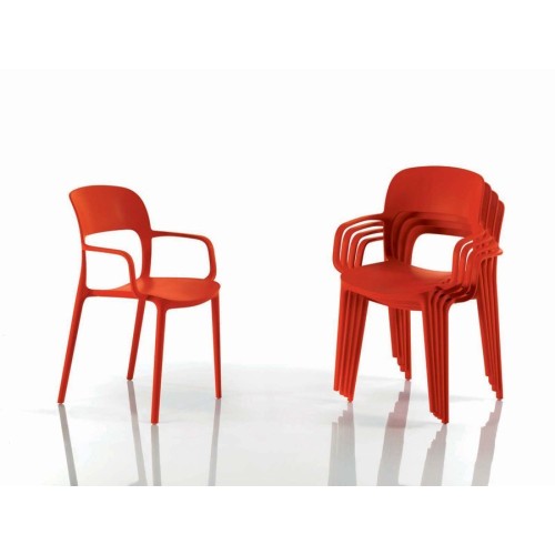 Gipsy Bontempi chair with armrests