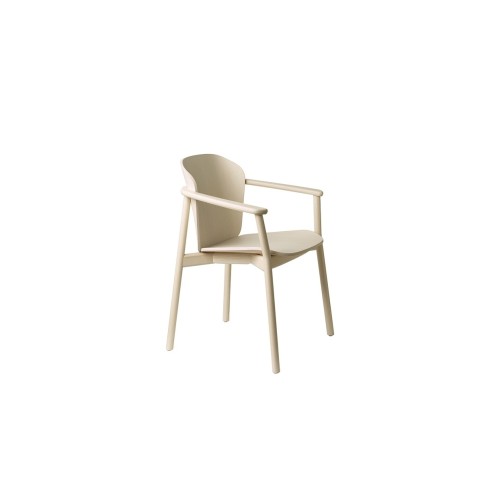 Finn all wood Scab Design Chair with armrests