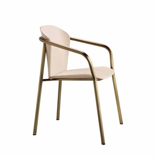 Finn metal wood Scab Design Chair with armrests