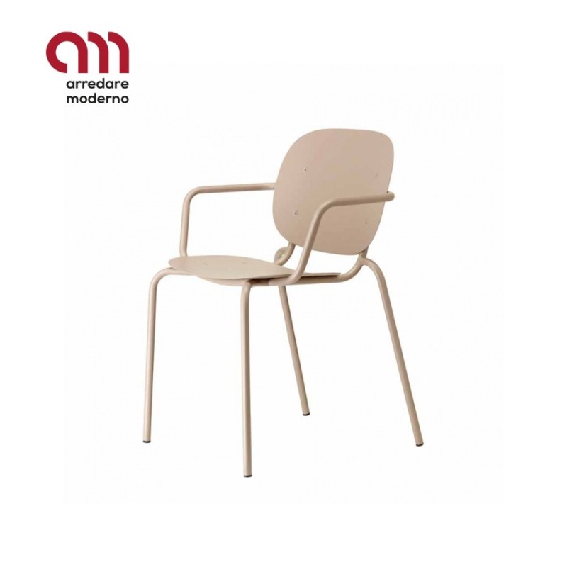 Si-Si Scab Design Chair with armrests