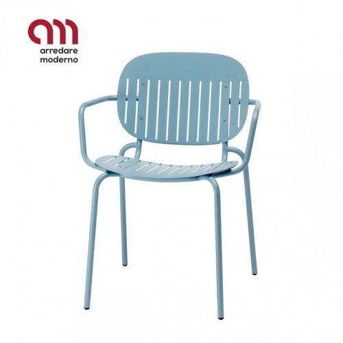 Si-Si Barcode Scab Design Chair with armrests