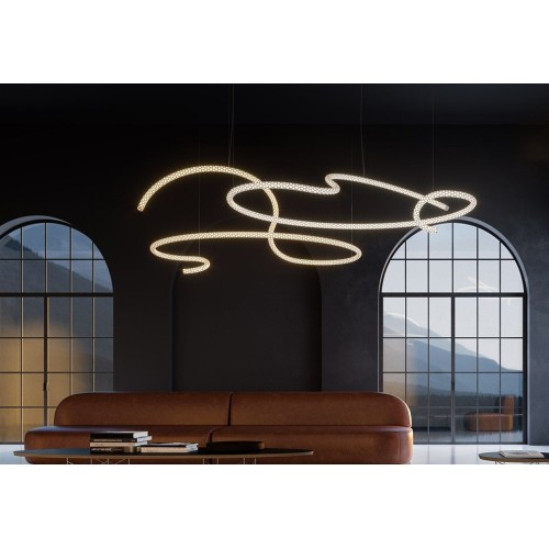 Squiggle Rotaliana Suspension lamp