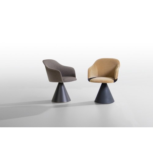 Lyz Potocco Armchair with cone base