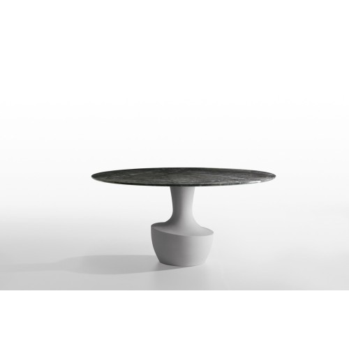 Anfora Potocco Armchair resin quartz base table